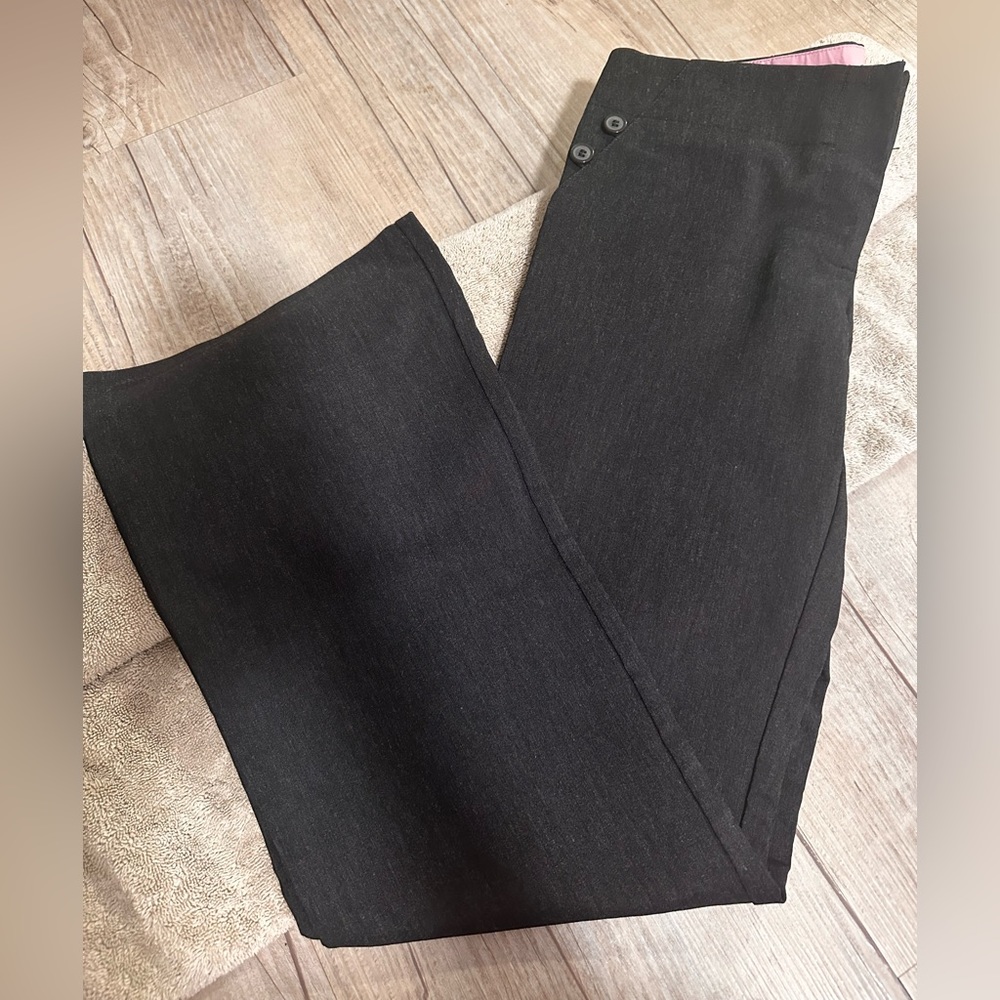 Juniors gray slacks size 1